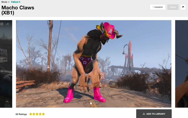 Illustration for article titled The Most Popular Fallout 4 Mods On Xbox One
